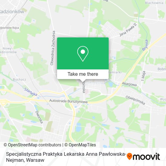 Specjalistyczna Praktyka Lekarska Anna Pawłowska-Nejman map