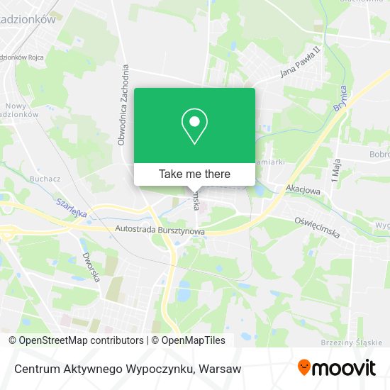 Centrum Aktywnego Wypoczynku map