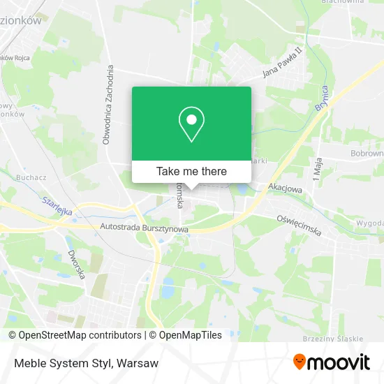 Карта Meble System Styl
