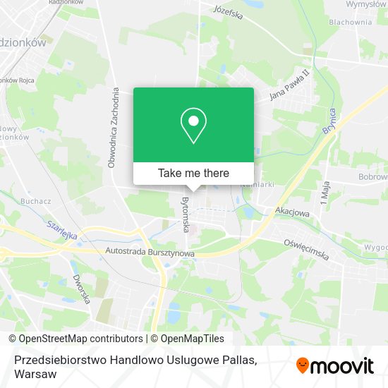 Przedsiebiorstwo Handlowo Uslugowe Pallas map