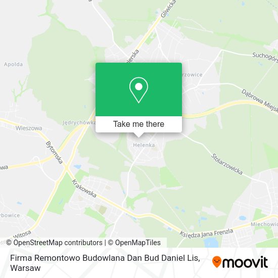 Firma Remontowo Budowlana Dan Bud Daniel Lis map