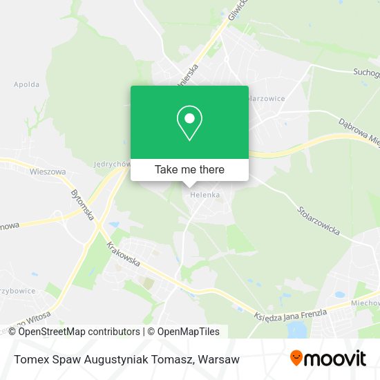 Tomex Spaw Augustyniak Tomasz map