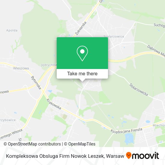 Kompleksowa Obsluga Firm Nowok Leszek map