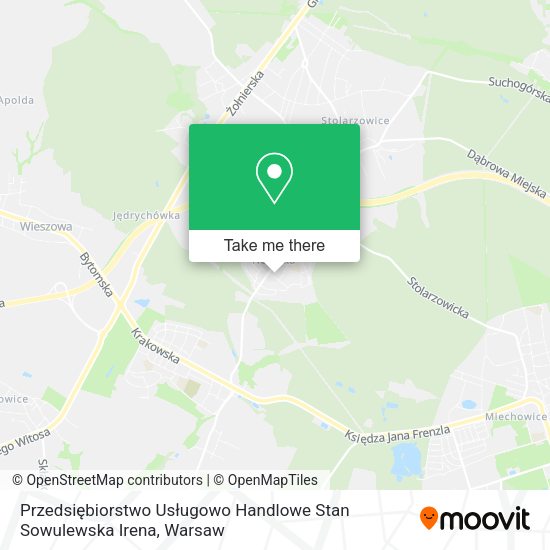 Przedsiębiorstwo Usługowo Handlowe Stan Sowulewska Irena map