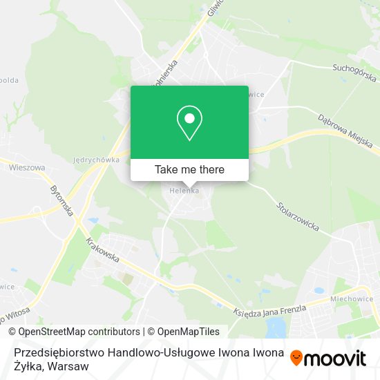 Przedsiębiorstwo Handlowo-Usługowe Iwona Iwona Żyłka map