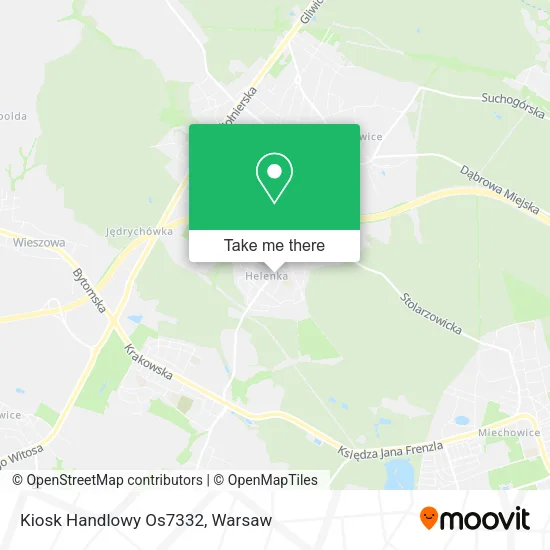 Карта Kiosk Handlowy Os7332