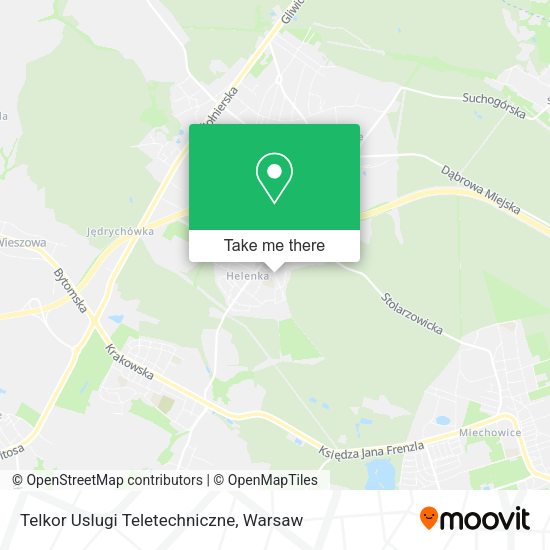 Telkor Uslugi Teletechniczne map