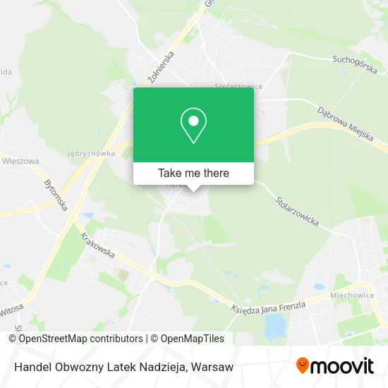 Карта Handel Obwozny Latek Nadzieja