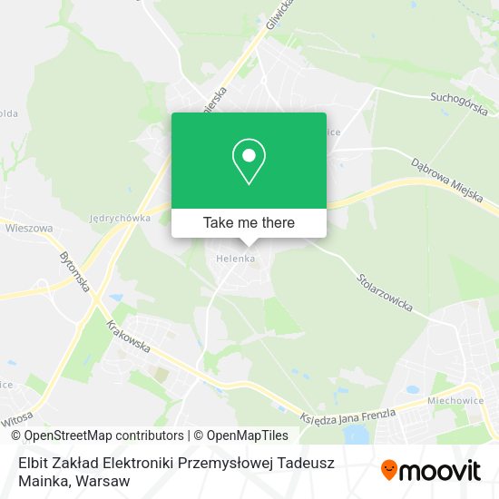 Elbit Zakład Elektroniki Przemysłowej Tadeusz Mainka map