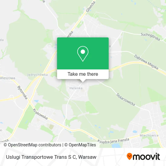 Карта Uslugi Transportowe Trans S C