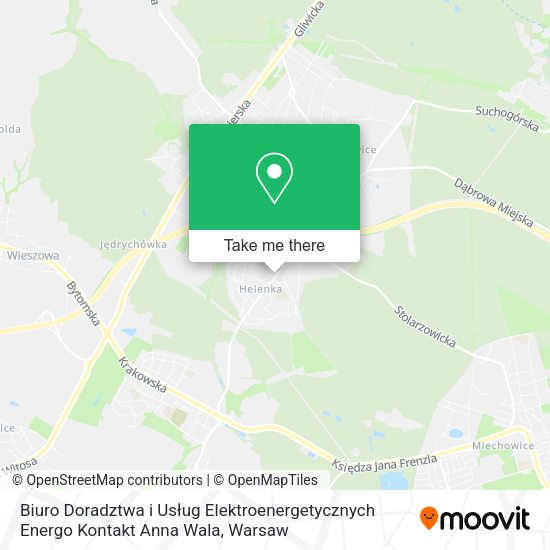 Biuro Doradztwa i Usług Elektroenergetycznych Energo Kontakt Anna Wala map