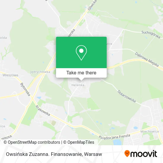 Карта Owsińska Zuzanna. Finansowanie