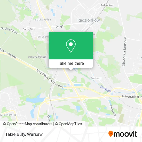 Карта Takie Buty