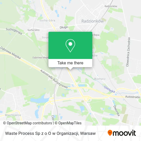 Карта Waste Process Sp z o O w Organizacji