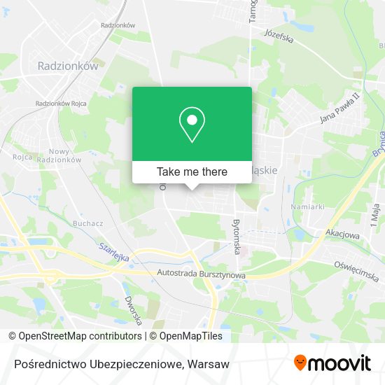 Pośrednictwo Ubezpieczeniowe map