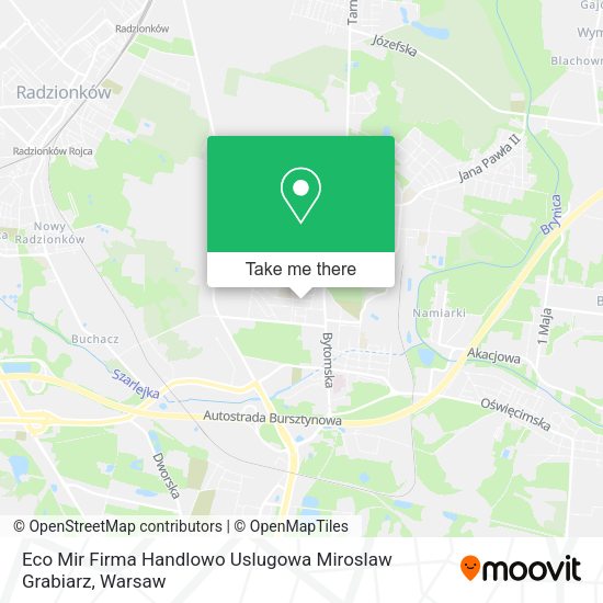 Eco Mir Firma Handlowo Uslugowa Miroslaw Grabiarz map