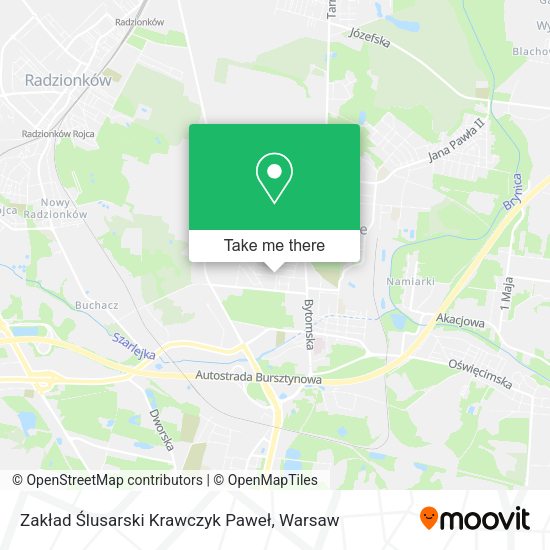 Zakład Ślusarski Krawczyk Paweł map