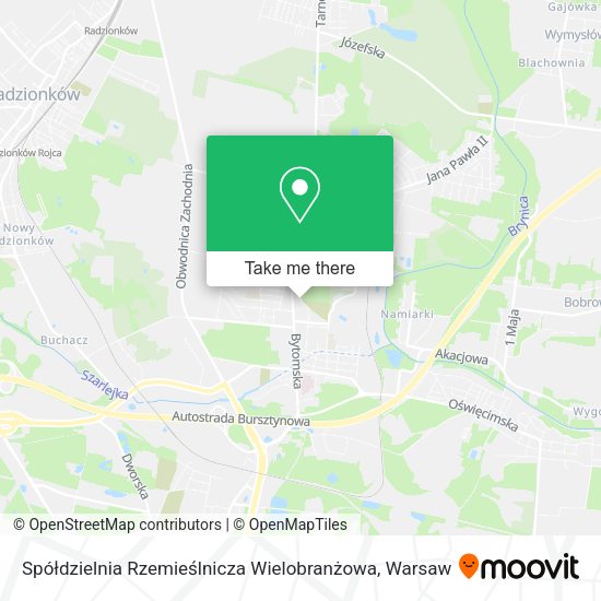 Spółdzielnia Rzemieślnicza Wielobranżowa map