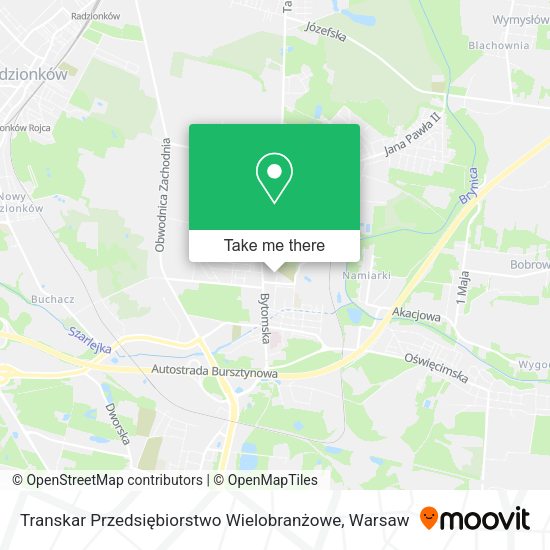 Transkar Przedsiębiorstwo Wielobranżowe map