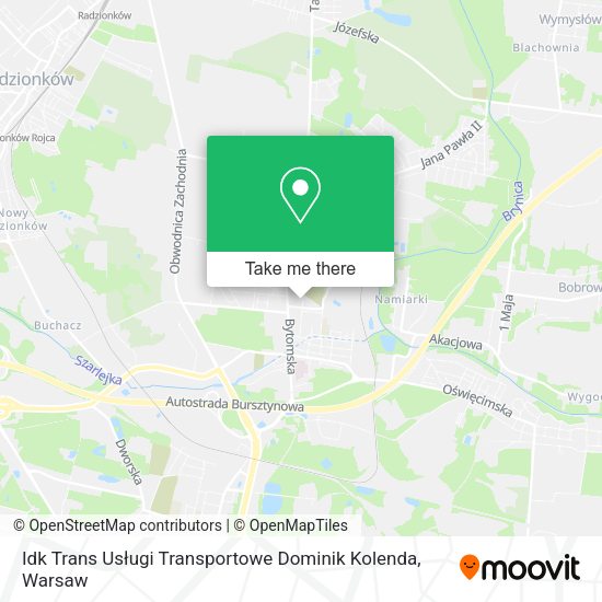 Idk Trans Usługi Transportowe Dominik Kolenda map