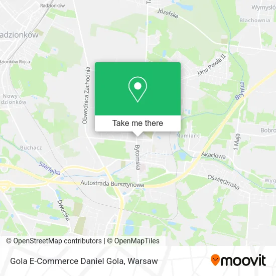 Gola E-Commerce Daniel Gola map