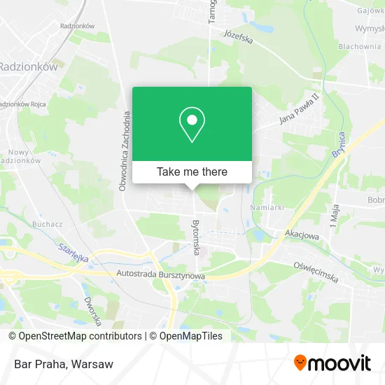 Карта Bar Praha