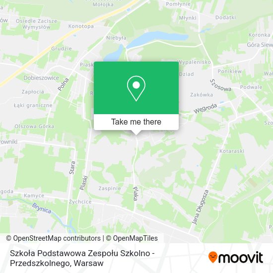 Szkoła Podstawowa Zespołu Szkolno - Przedszkolnego map