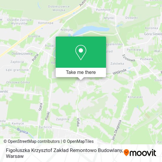 Figołuszka Krzysztof Zakład Remontowo Budowlany map