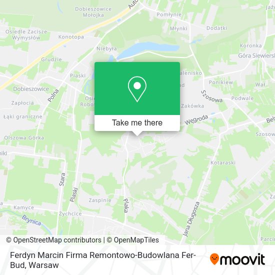 Ferdyn Marcin Firma Remontowo-Budowlana Fer-Bud map