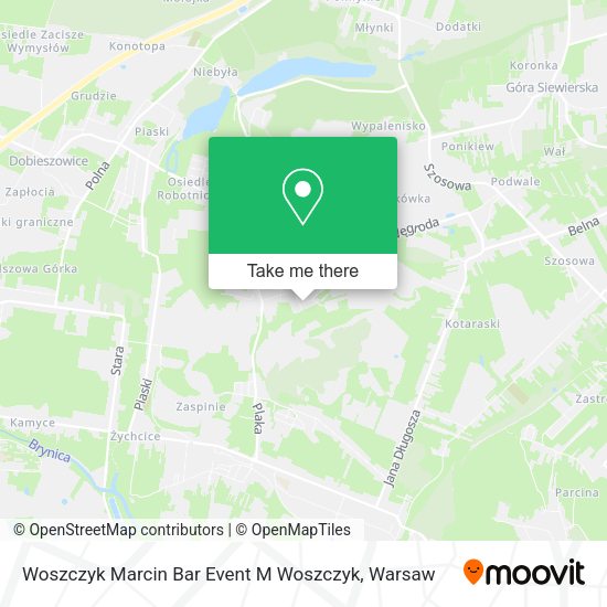 Woszczyk Marcin Bar Event M Woszczyk map