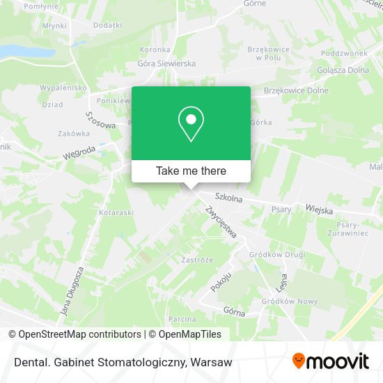 Карта Dental. Gabinet Stomatologiczny