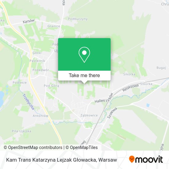 Kam Trans Katarzyna Lejzak Głowacka map