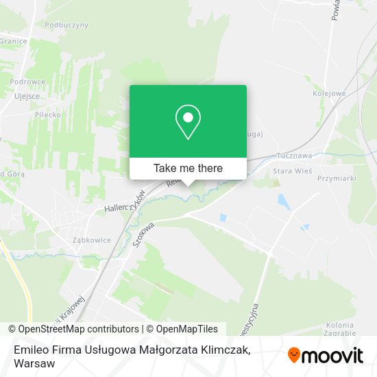 Emileo Firma Usługowa Małgorzata Klimczak map