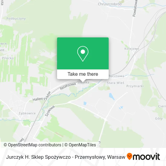 Карта Jurczyk H. Sklep Spożywczo - Przemysłowy