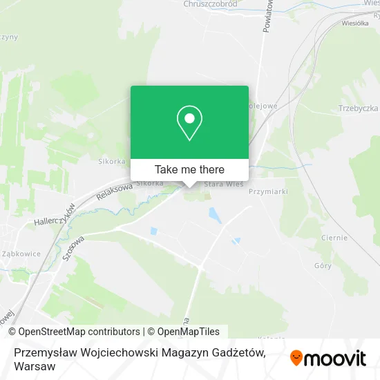 Карта Przemysław Wojciechowski Magazyn Gadżetów