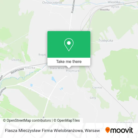 Карта Flasza Mieczysław Firma Wielobranżowa