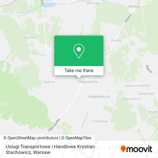 Uslugi Transportowe i Handlowe Krystian Stachowicz map