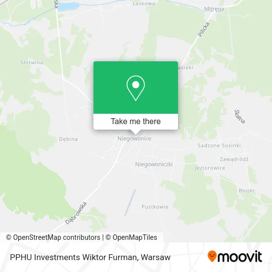 Карта PPHU Investments Wiktor Furman