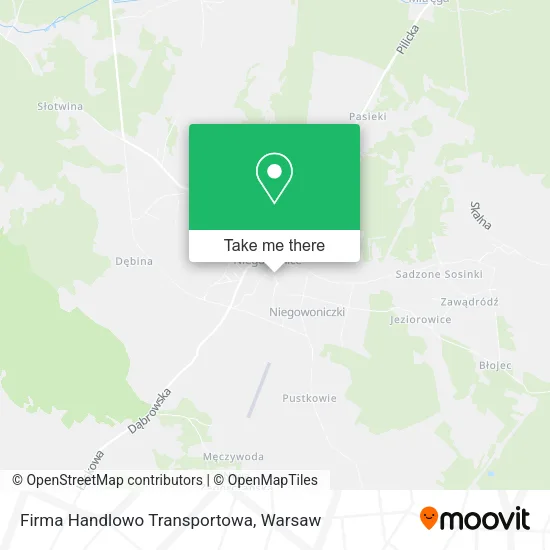 Карта Firma Handlowo Transportowa