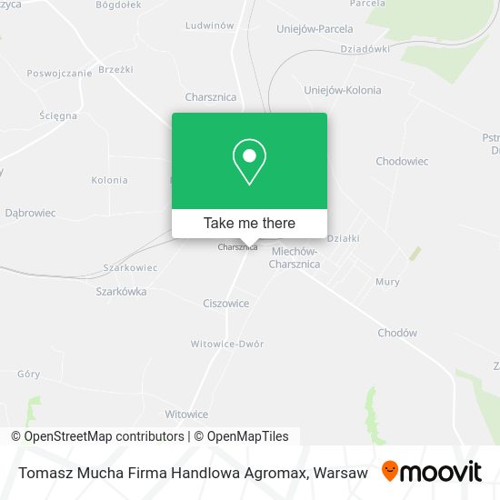 Tomasz Mucha Firma Handlowa Agromax map