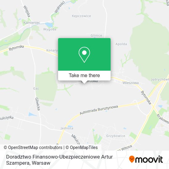 Doradztwo Finansowo-Ubezpieczeniowe Artur Szampera map