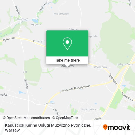 Kapuściok Karina Usługi Muzyczno Rytmiczne map