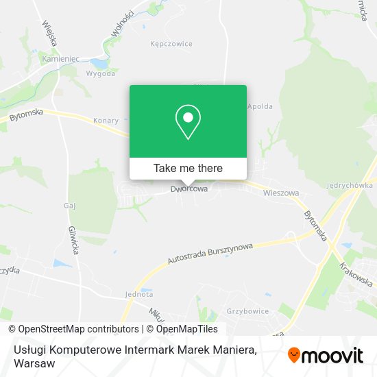 Usługi Komputerowe Intermark Marek Maniera map