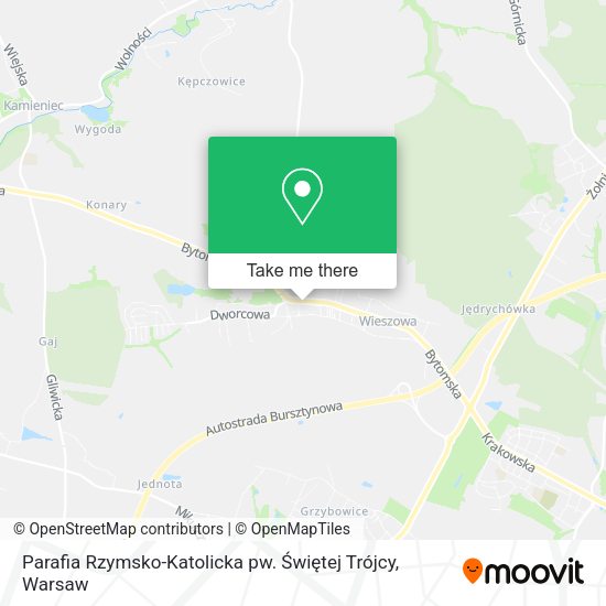 Parafia Rzymsko-Katolicka pw. Świętej Trójcy map