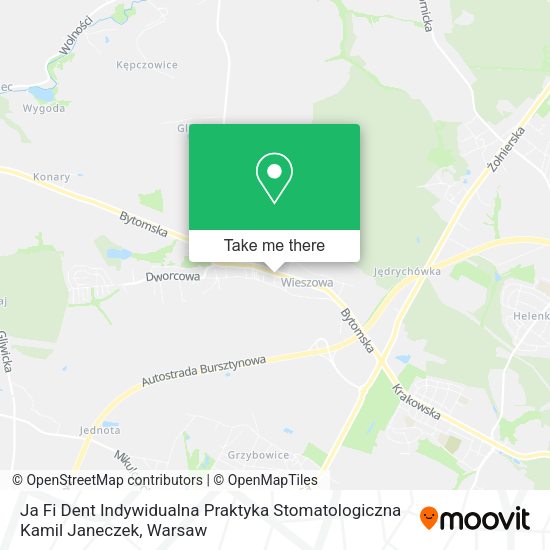 Ja Fi Dent Indywidualna Praktyka Stomatologiczna Kamil Janeczek map