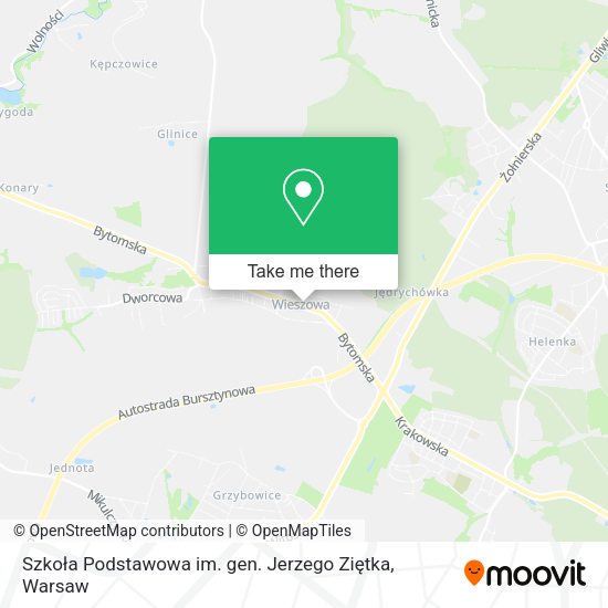 Szkoła Podstawowa im. gen. Jerzego Ziętka map