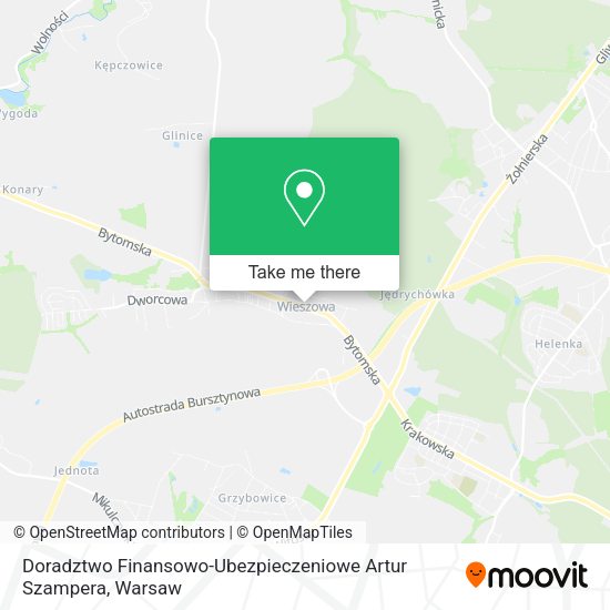 Doradztwo Finansowo-Ubezpieczeniowe Artur Szampera map