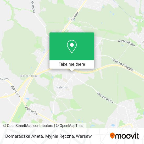 Domaradzka Aneta. Myjnia Ręczna map