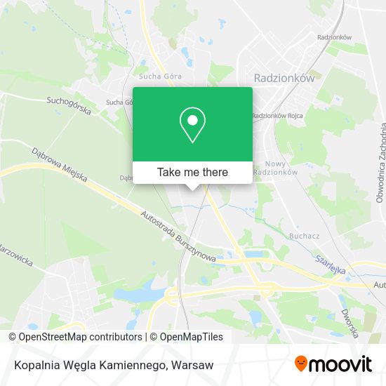 Kopalnia Węgla Kamiennego map