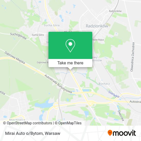 Mirai Auto o/Bytom map